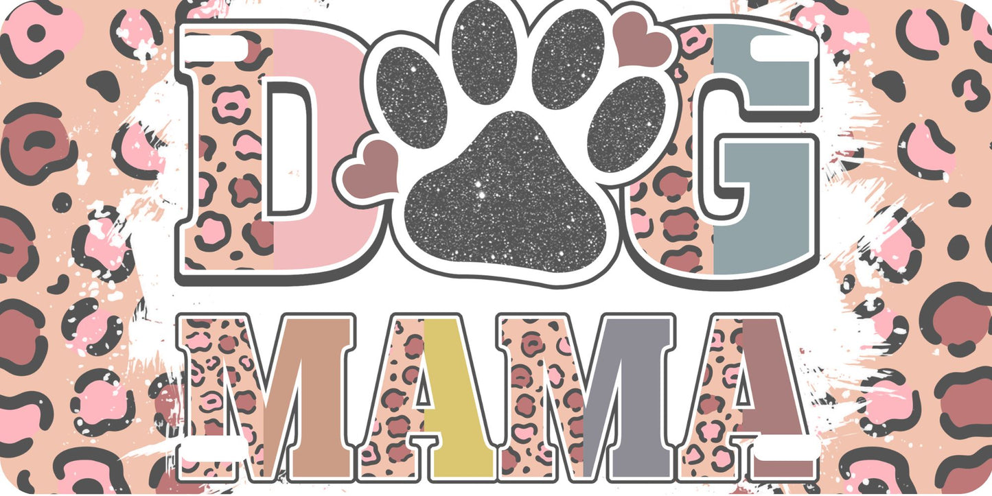 License plate-Dog Mama