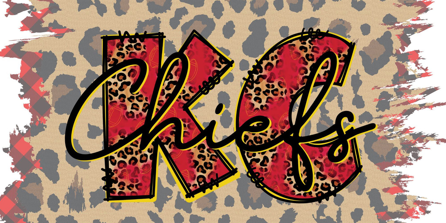License plate-KC Chiefs