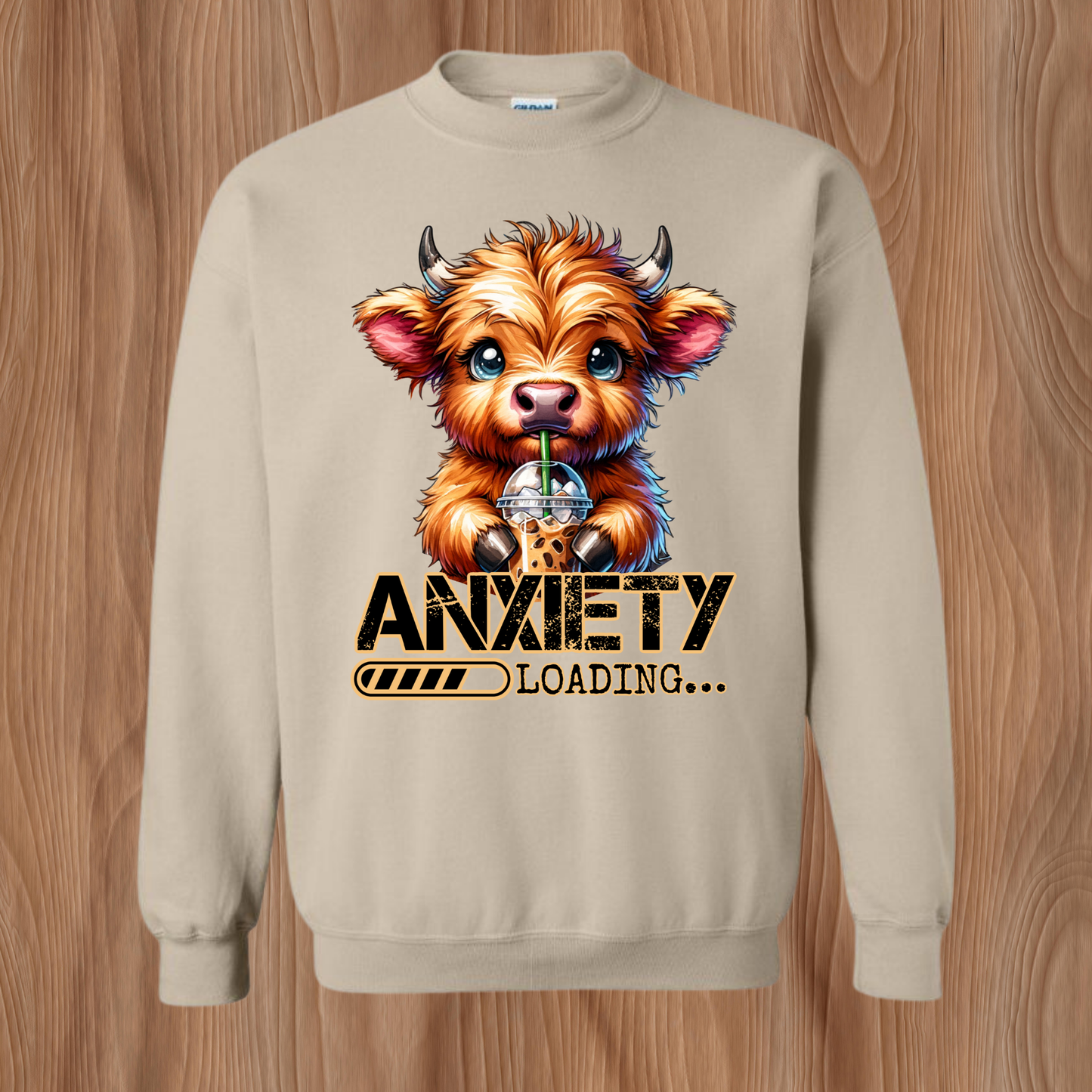 Sweatshirt- Anxiety Loading