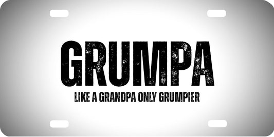 License plate-Grumpa