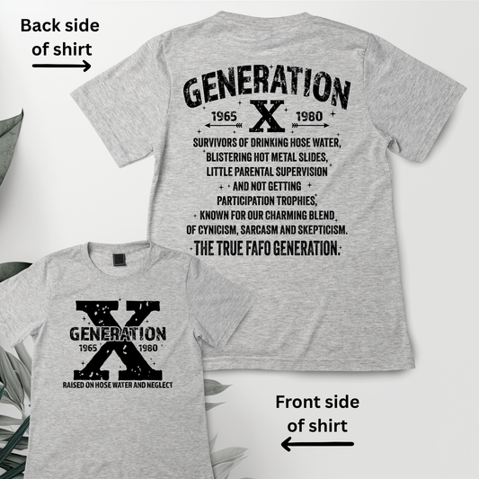 GenX T-Shirt | New Arrival