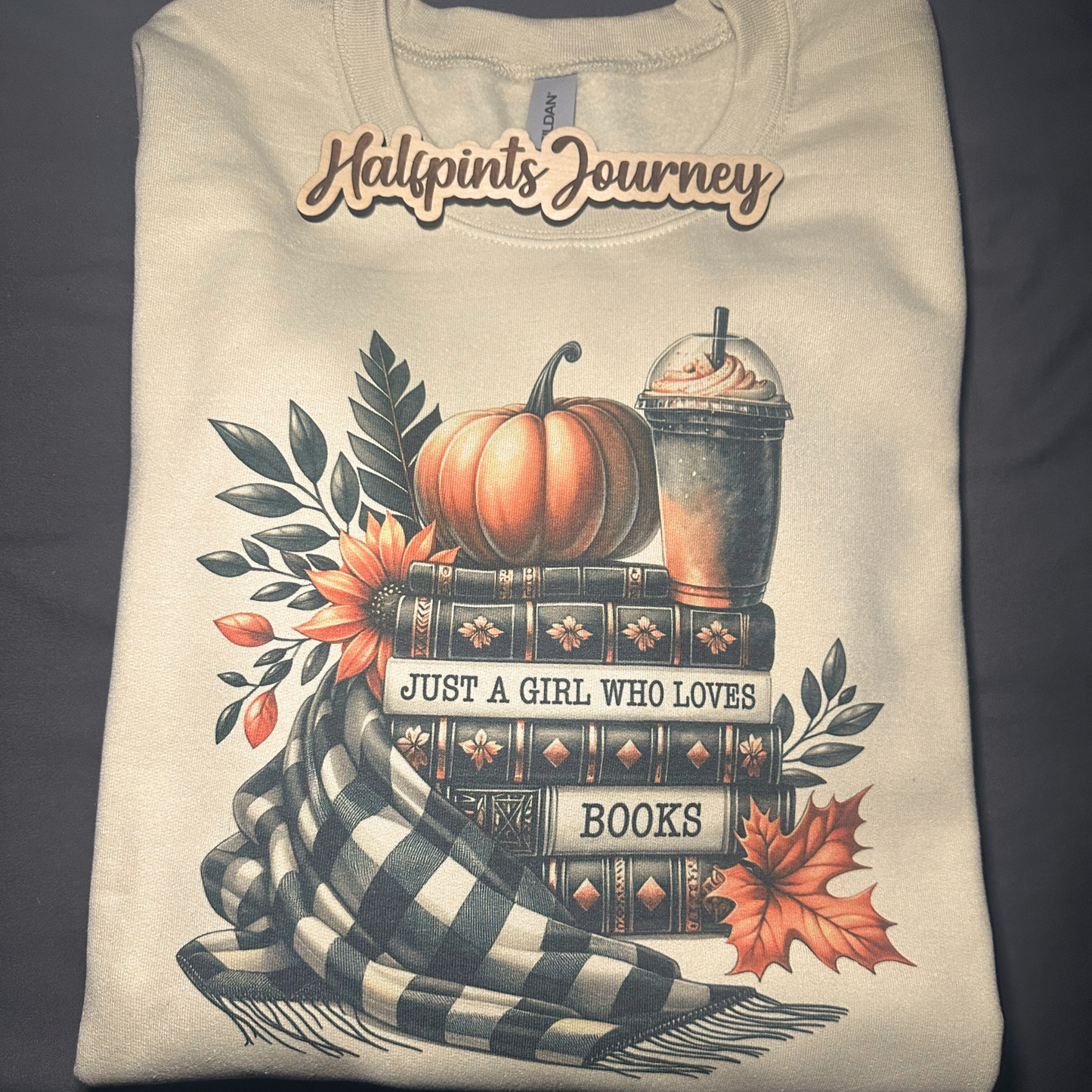 Sweatshirt- Just A Girl Who Loves Books