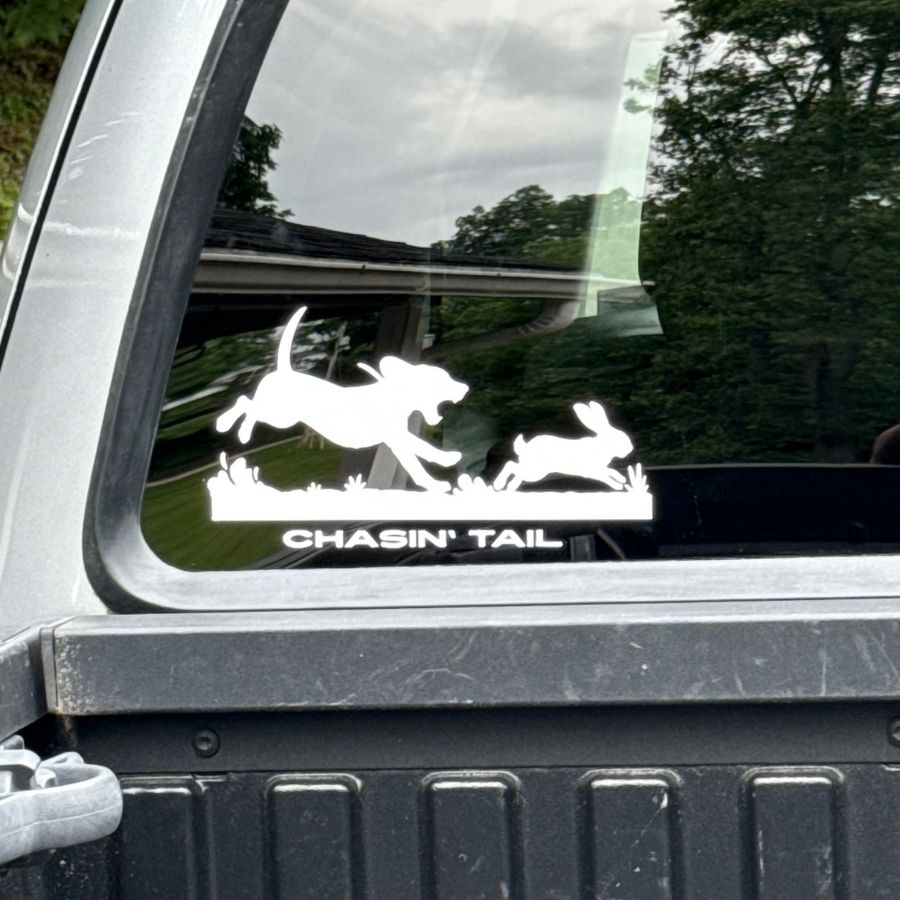 Vinyl Decal -Chasin’ Tail