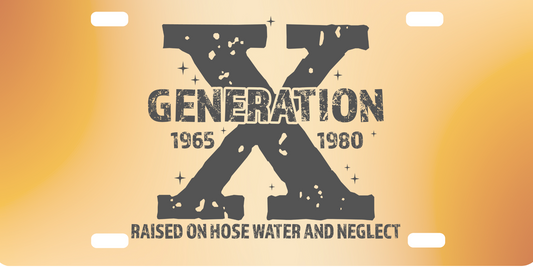 License Plate-Genx