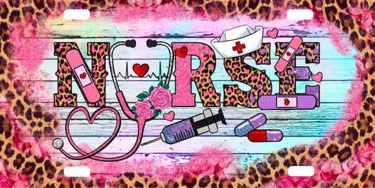 License plate-Nurse